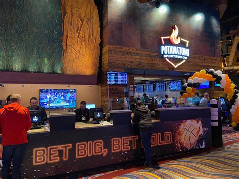 Potawatomi sportsbook - Welcome to Wisconsin’s Premier Sportsbook. Seasoned betting fanatics, first-time bettors and everyone in between, Potawatomi Sportsbook is the place to be when it’s game …